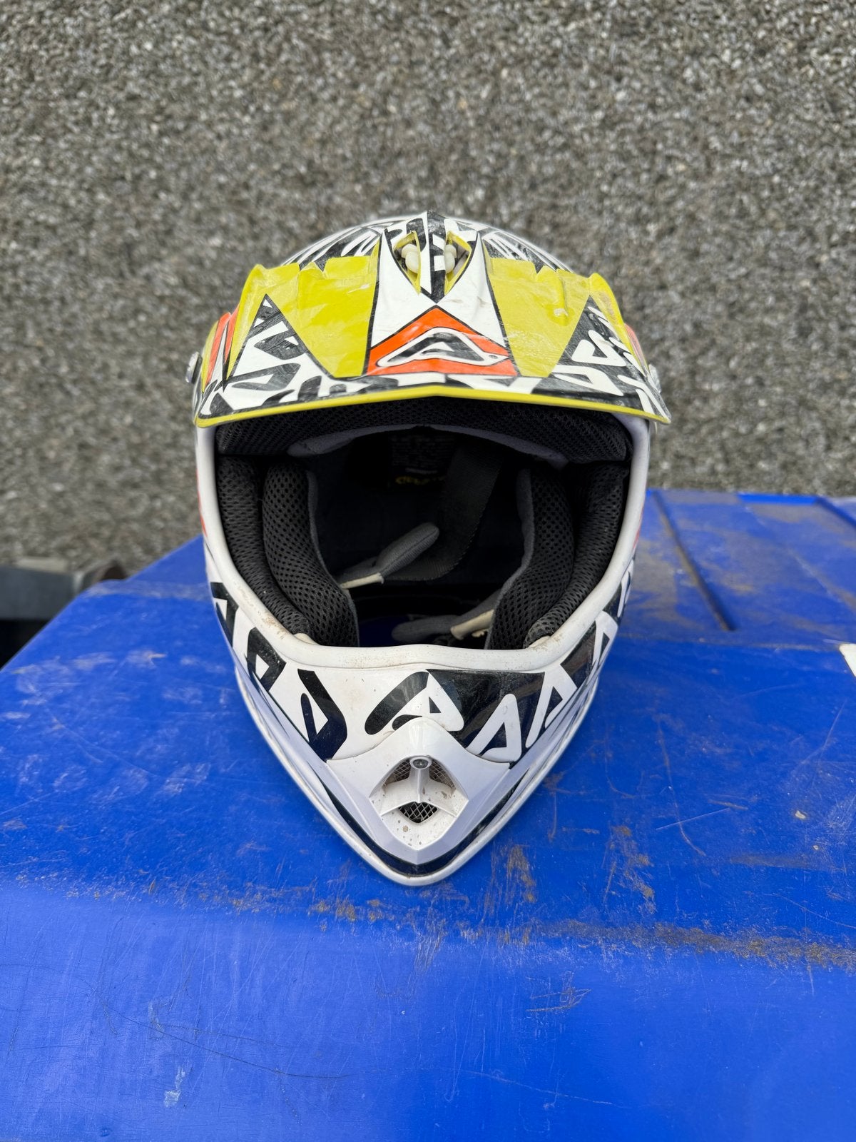 Acerbis Motocross Helm Maat M (51-52), Motoren, Overige merken, M, Tweedehands, Heren