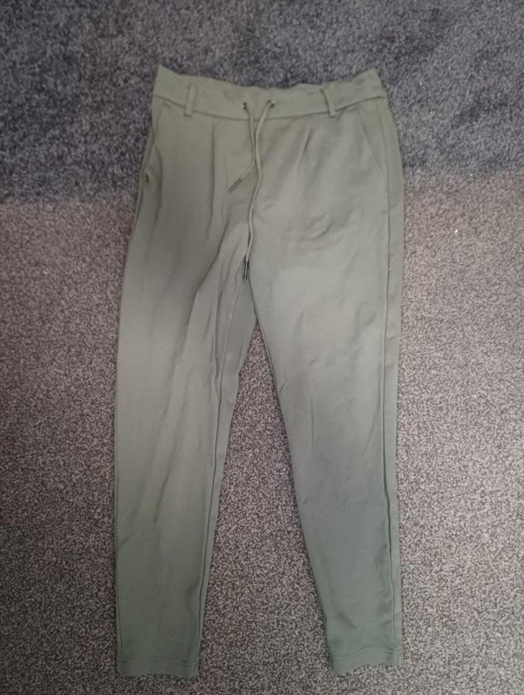 Comfortabele only broek maat M, Only, Lang, Gedragen, Groen