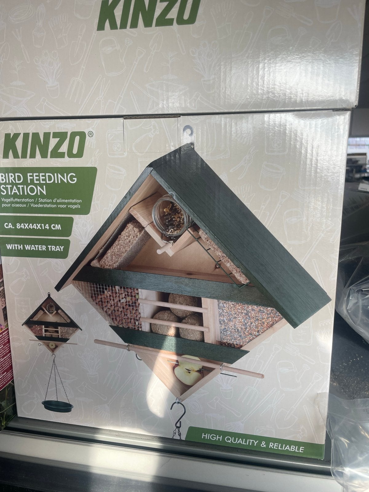 Kinzo Vogelvoederstation - Hoogwaardig & Betrouwbaar, Ophalen of Verzenden, Nieuw