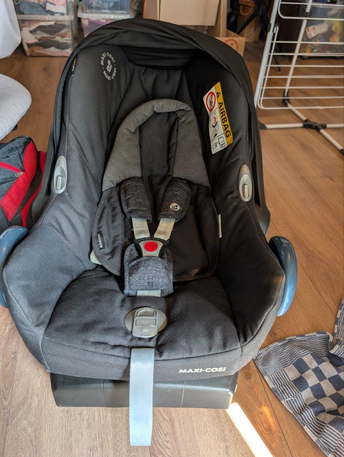 Maxicosi met Easy Base, Kinderen en Baby's, Ophalen, 0 t/m 13 kg, Maxi-Cosi, Gebruikt