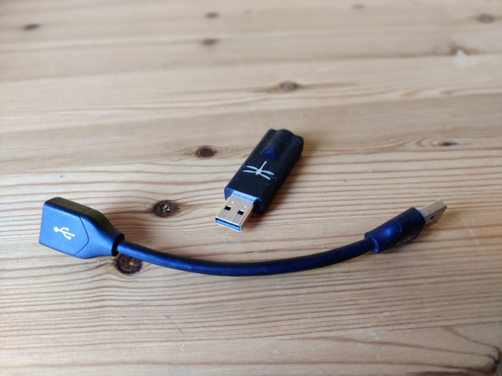 Audioquest Dragonfly Black met losse DragonTail, Ophalen of Verzenden, Gebruikt