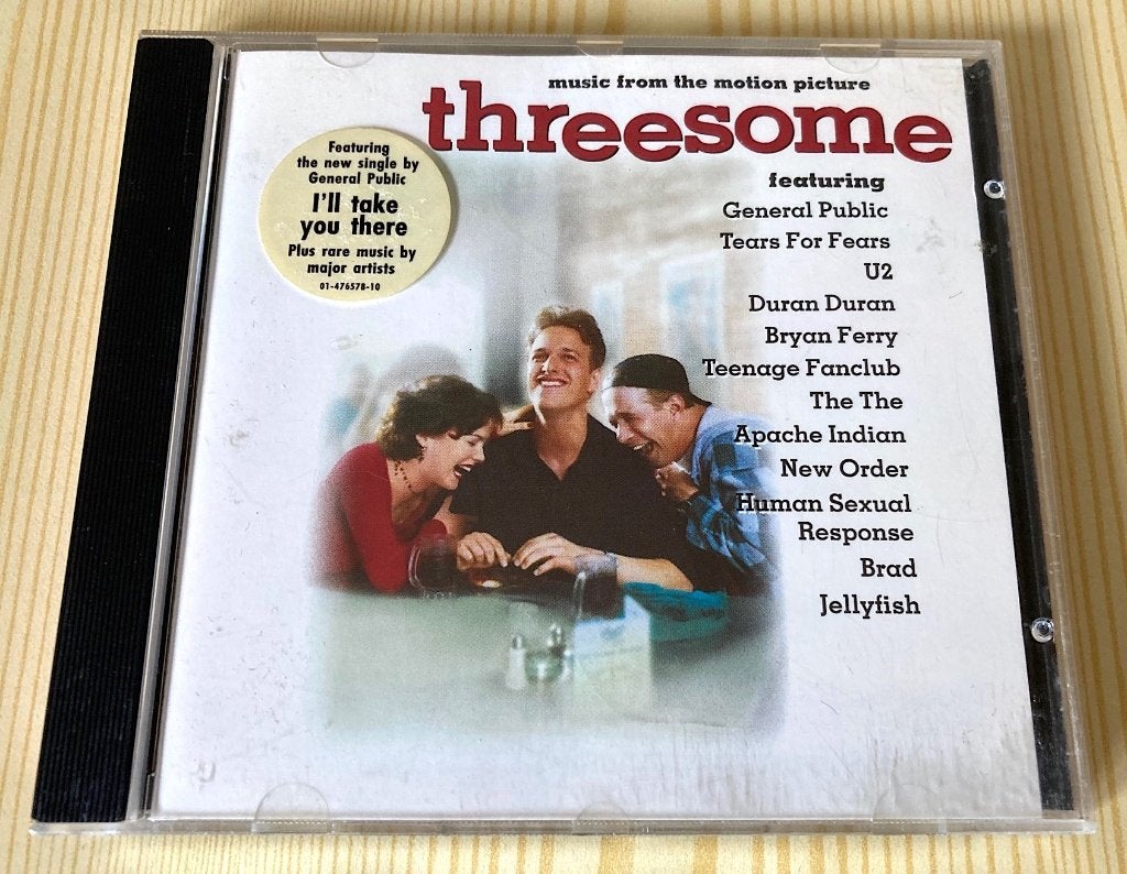 CD Threesome - Original Movie Soundtrack, Film en Theater, Ophalen, Gebruikt, Album
