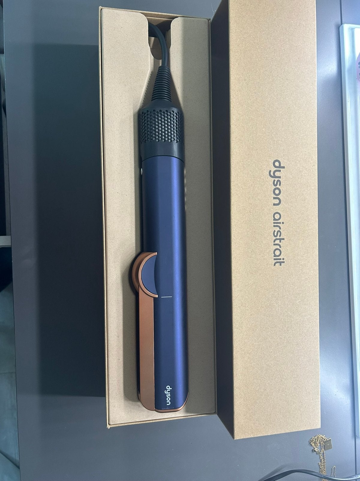 Dyson Airstrait wet-to-dry stijltang, Ophalen of Verzenden, Zo goed als nieuw, Föhn of Haardroger