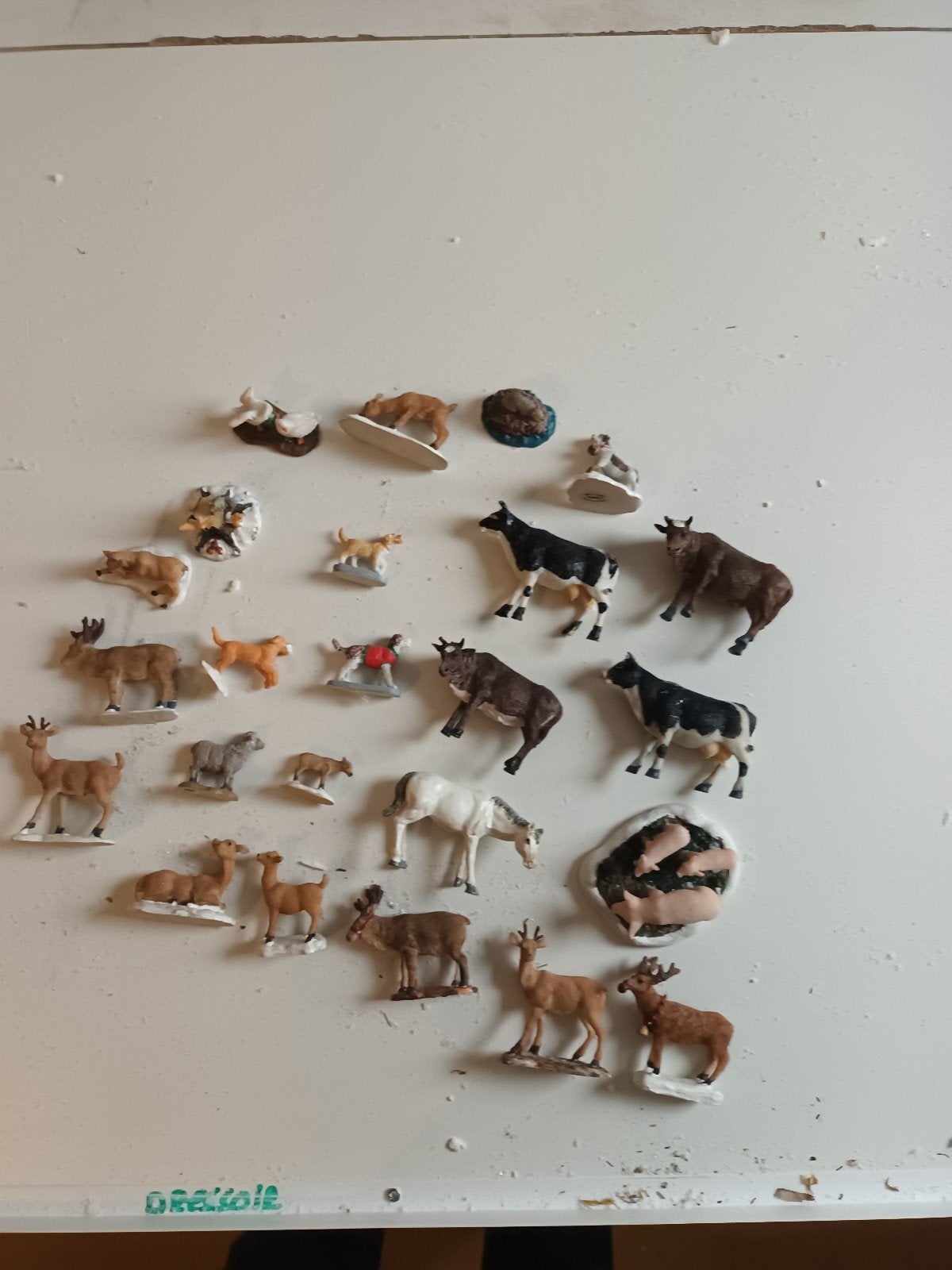 Kerstdorp Boerderij Items, Diversen, Ophalen, Zo goed als nieuw