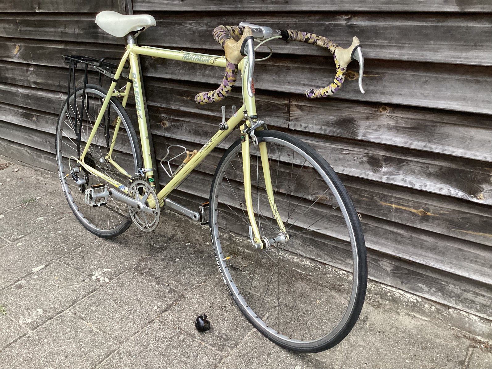 Raleigh racefiets / wielrenfiets vintage, 55 tot 59 cm, Ophalen