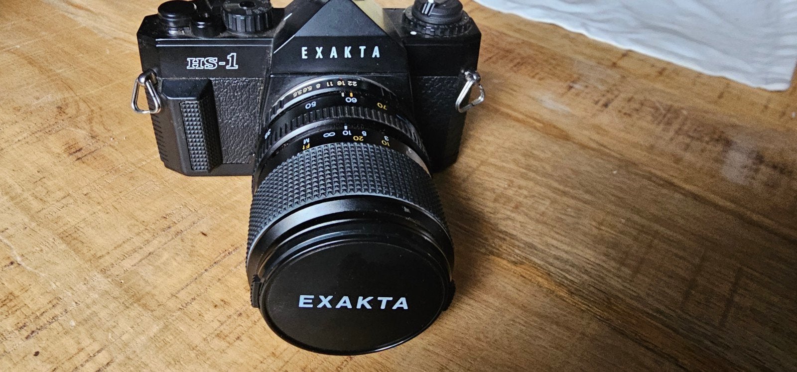 EXAKTA HS1 SPIEGELREFLEX CAMERA MET LENS, Ophalen of Verzenden, Spiegelreflex, Overige Merken