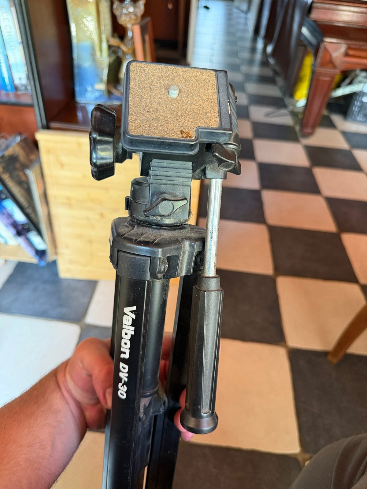 Velbon DV-30 Statief - Compact en Gebruikt, Ophalen, Gebruikt, 125 cm of minder, Velbon