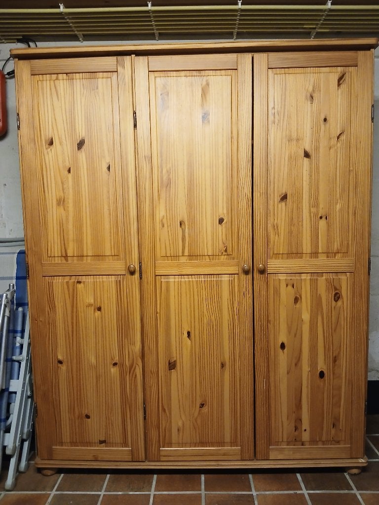 grenen kastje, Huis en Inrichting, Kasten | Kledingkasten, Ophalen, Met deur(en), Gebruikt, 100 tot 150 cm