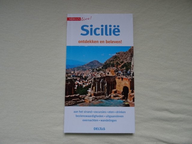 Sicilie ; merian live reisgids, Overige merken, Europa, Nieuw, Ophalen of Verzenden