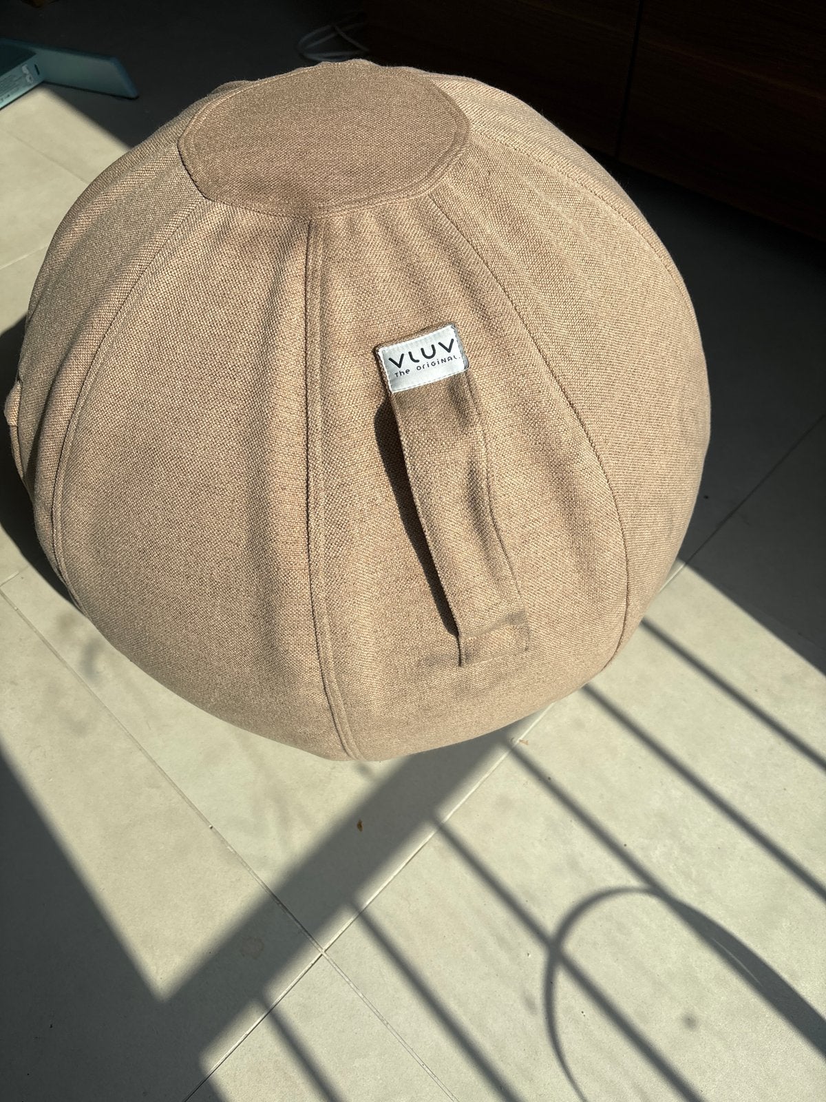 Vluv The Original zitbal 60-65 cm zo goed als nieuw, Ophalen, Overige kleuren, Zo goed als nieuw, Eén