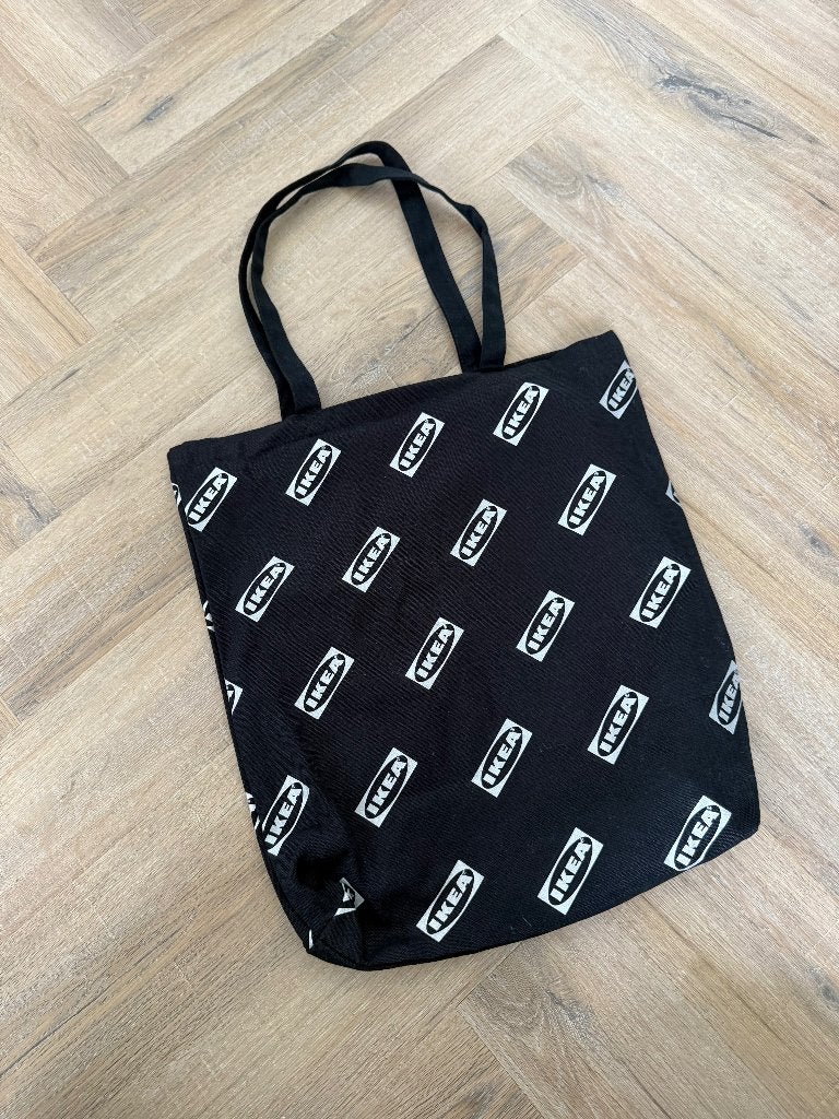Nieuw zwart wit Ikea limited edition katoenen tas shopper, Ophalen of Verzenden, Nieuw, Zwart, Shopper