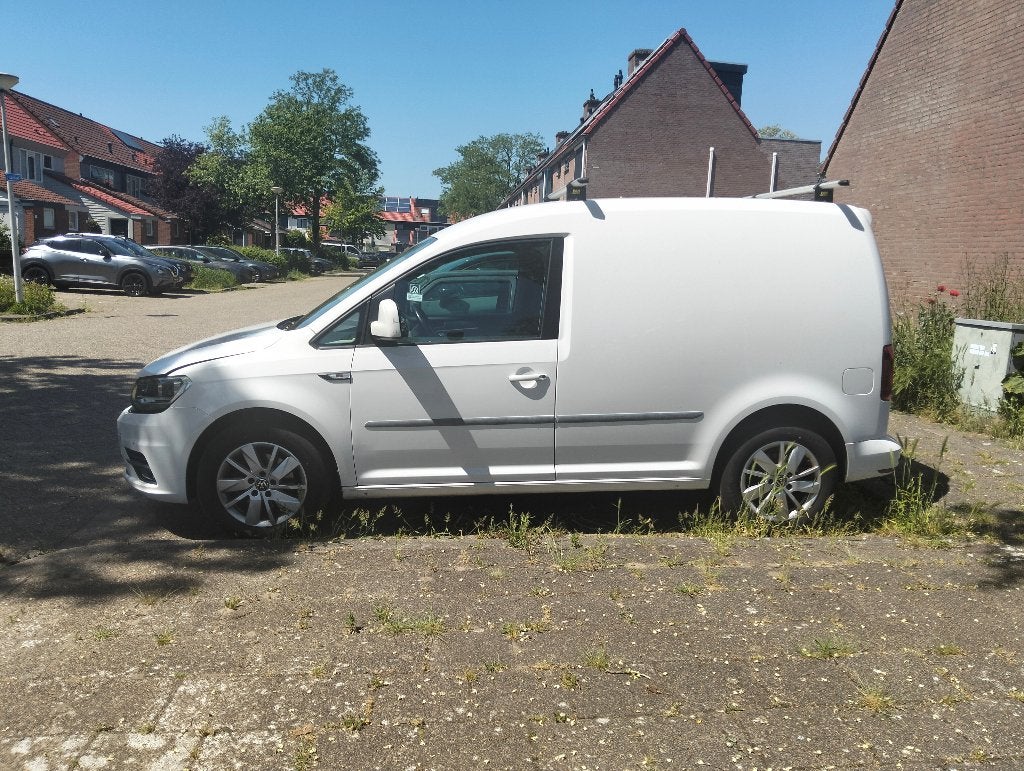 Volkswagen Caddy 2.0 TDI 75KW 2017, Stof, 4 cilinders, Volkswagen, Wit
