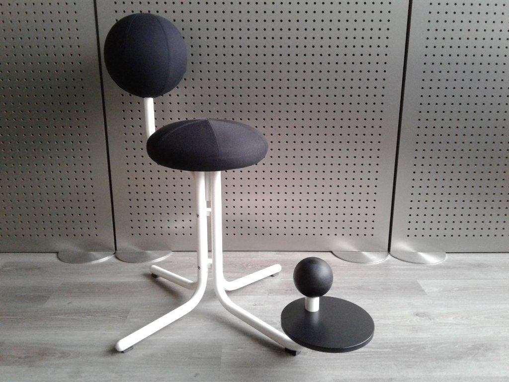 (Variér / Stokke) Globe Concept Two (Wit/Zwart), Prachtig!, Zwart, https://globeconcept.se/butik/, Ophalen of Verzenden, Zo goed als nieuw