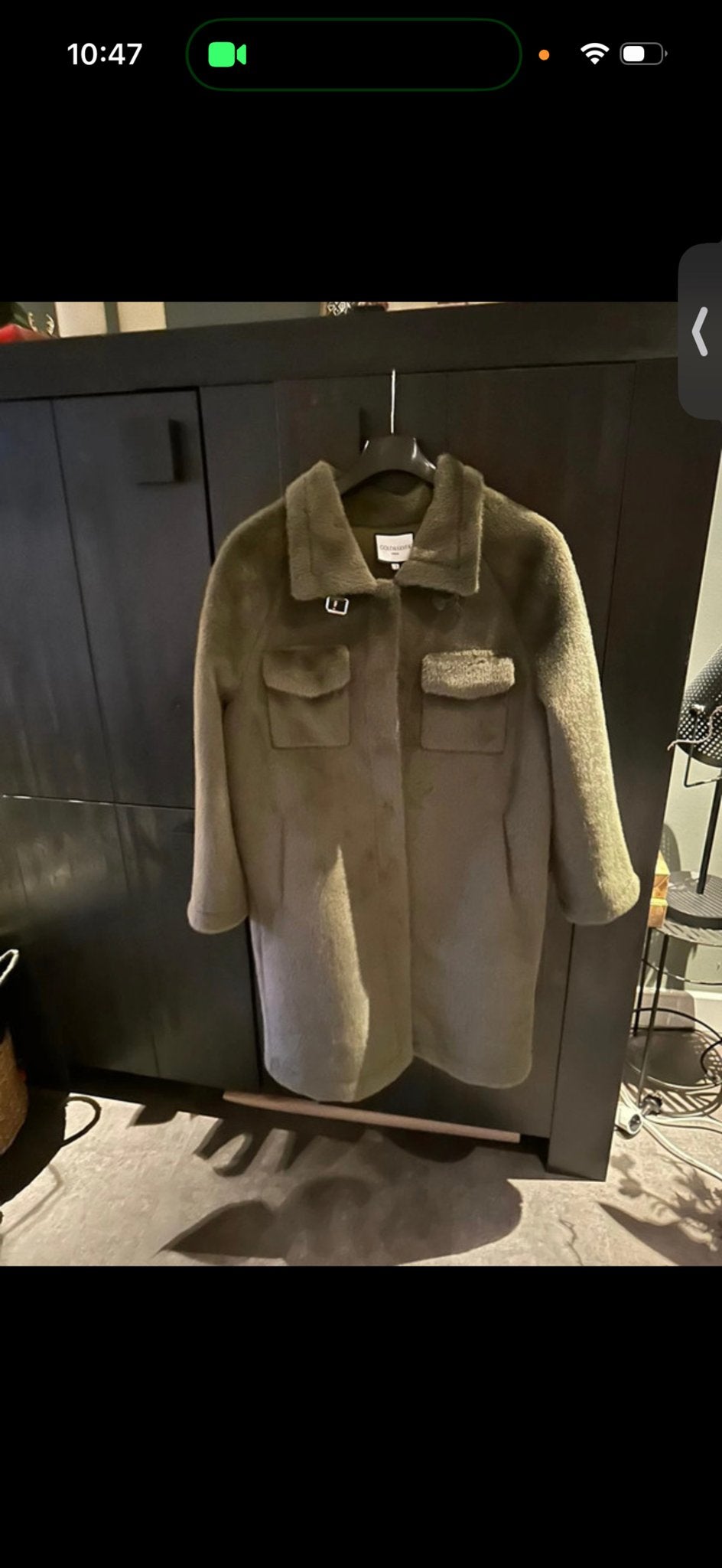 Gold & Silver Paris Groene Faux Fur Jas, Kleding | Dames, Ophalen of Verzenden, Nieuw, Maat 34 (XS) of kleiner, Groen