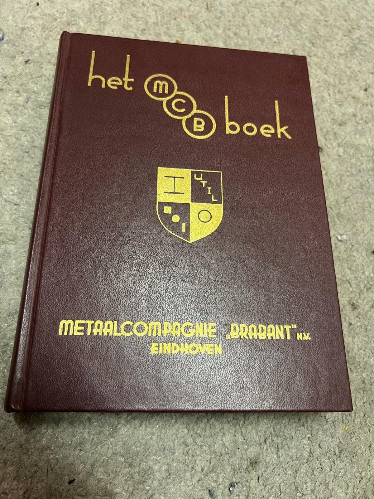 Het MCB Boek - Metaalcompagnie Brabant N.V. Eindhoven, Ophalen of Verzenden, Nieuw, Metaaltechniek