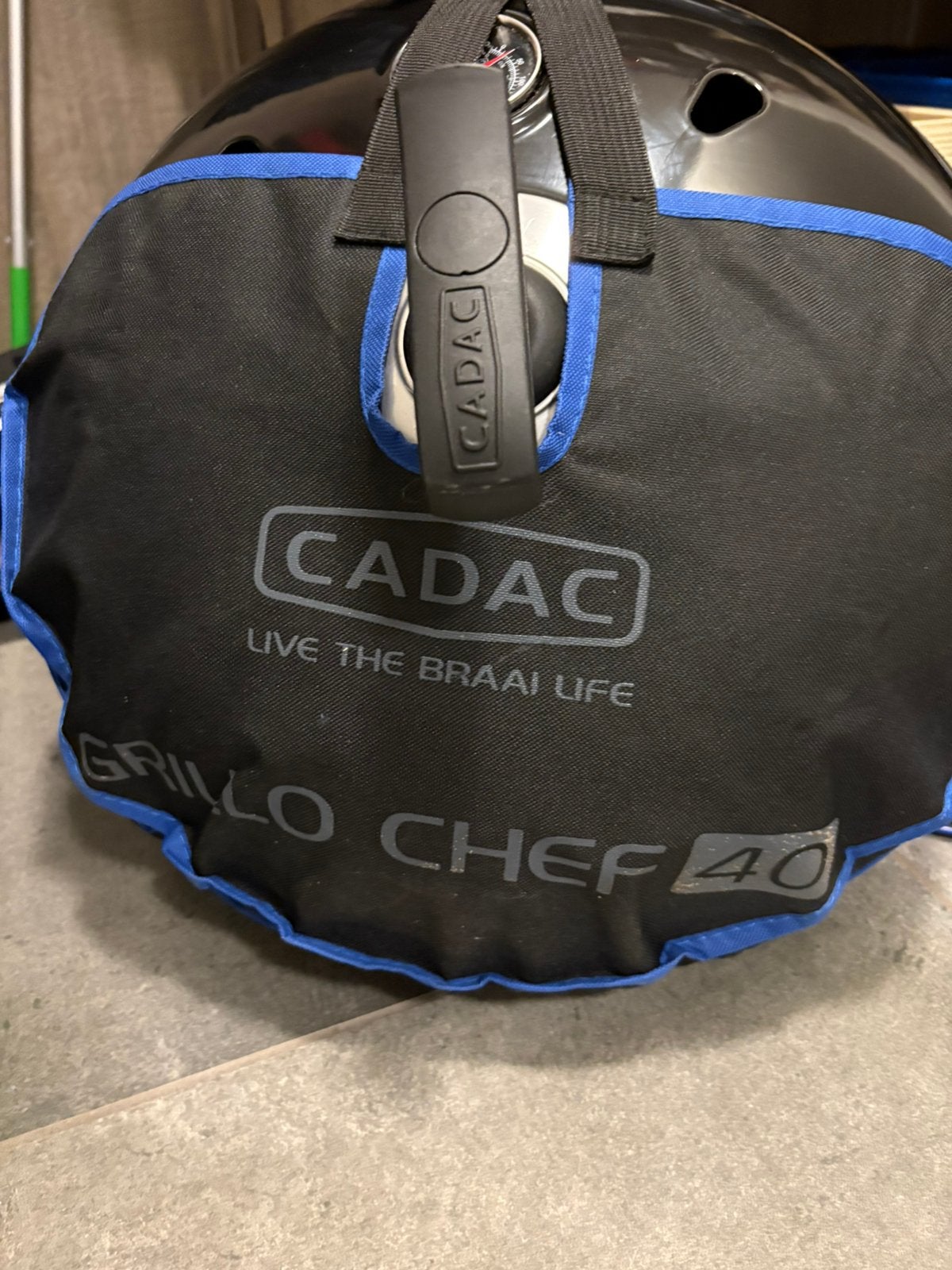 Cadac Grillo Chef 40 skottelbraai incl paella pan, Tuin en Terras, Ophalen, Zo goed als nieuw