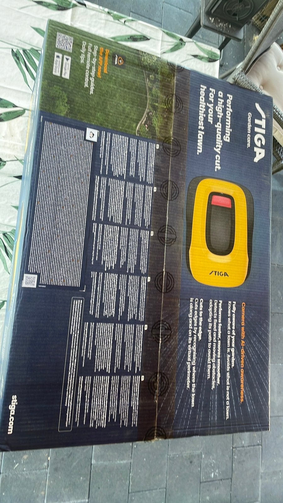 Stiga a15v demo, Ophalen, Zo goed als nieuw, 50 cm of meer, Stiga