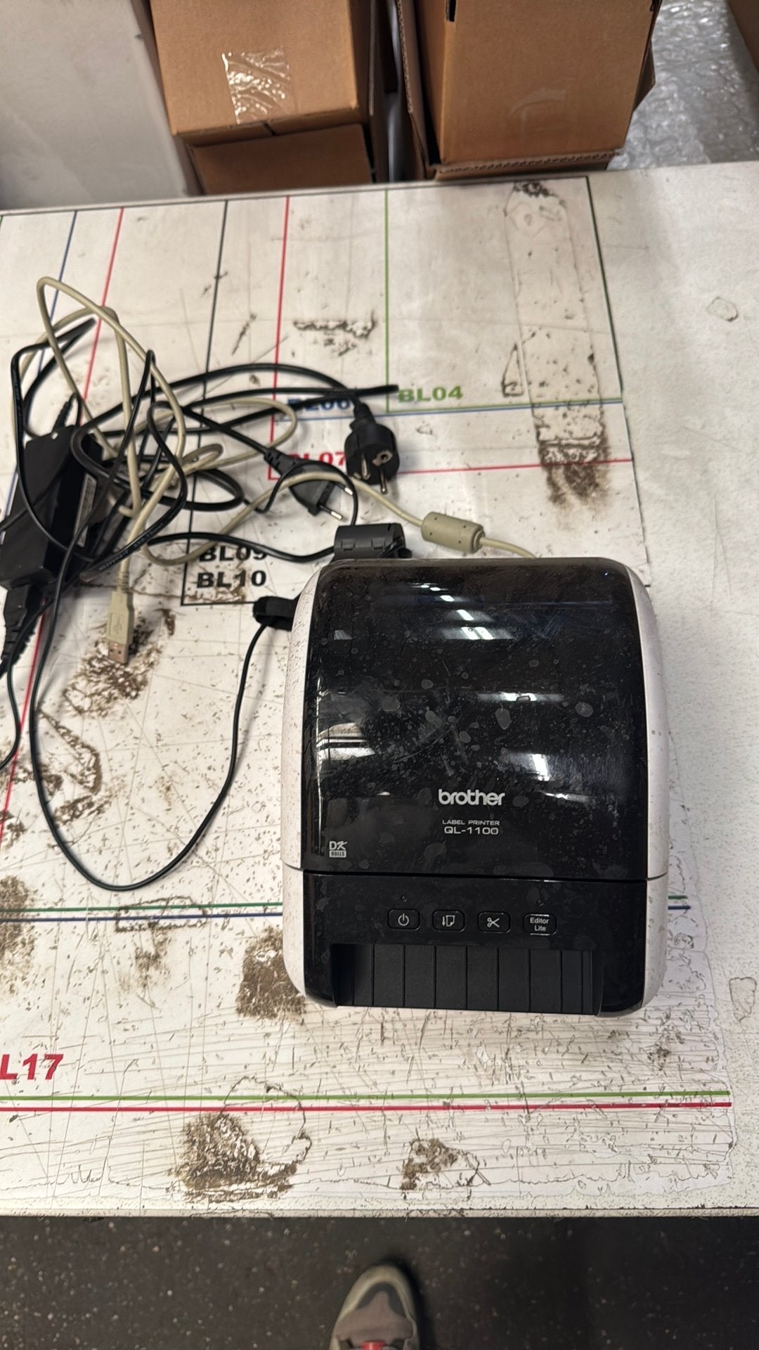 BROTHER Label Printer QL-1100, Ophalen, Zo goed als nieuw