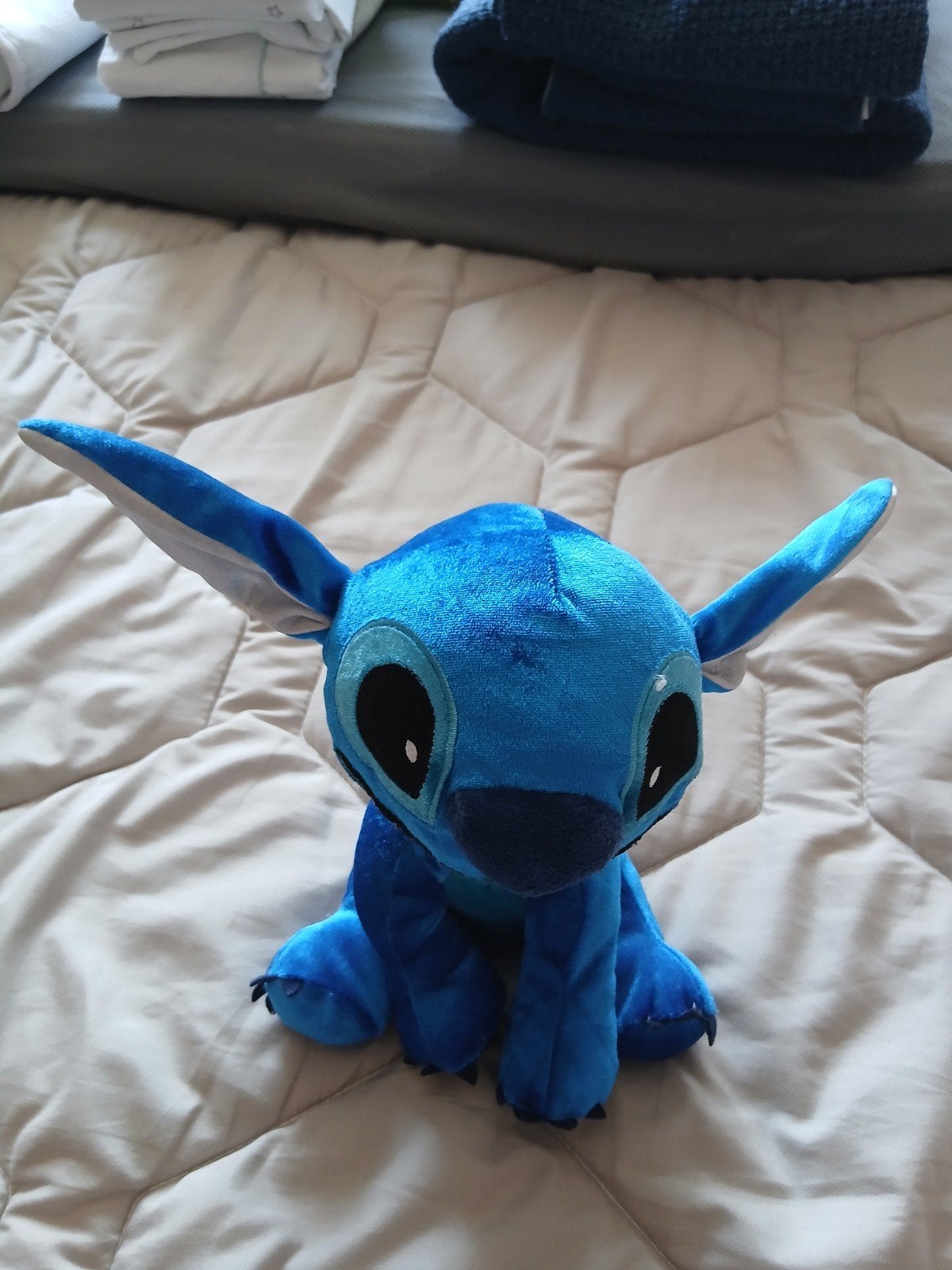 Schattige blauwe Stitch knuffel - Zo goed als nieuw!, Kinderen en Baby's, Speelgoed | Knuffels en Pluche, Disney, Disney, Overige typen