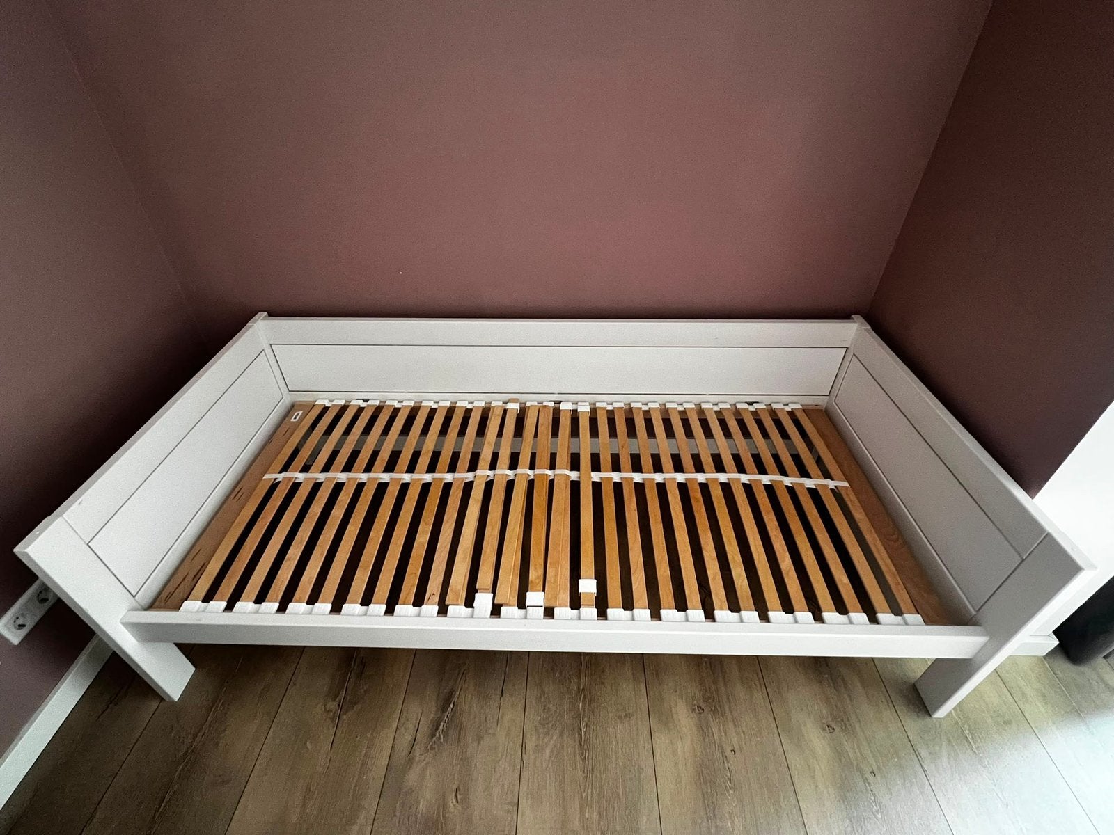 Kidsroom kinderbed 90-200 incl lattenbodem en evt matras, Ophalen, 85 tot 100 cm, Zo goed als nieuw, Matras