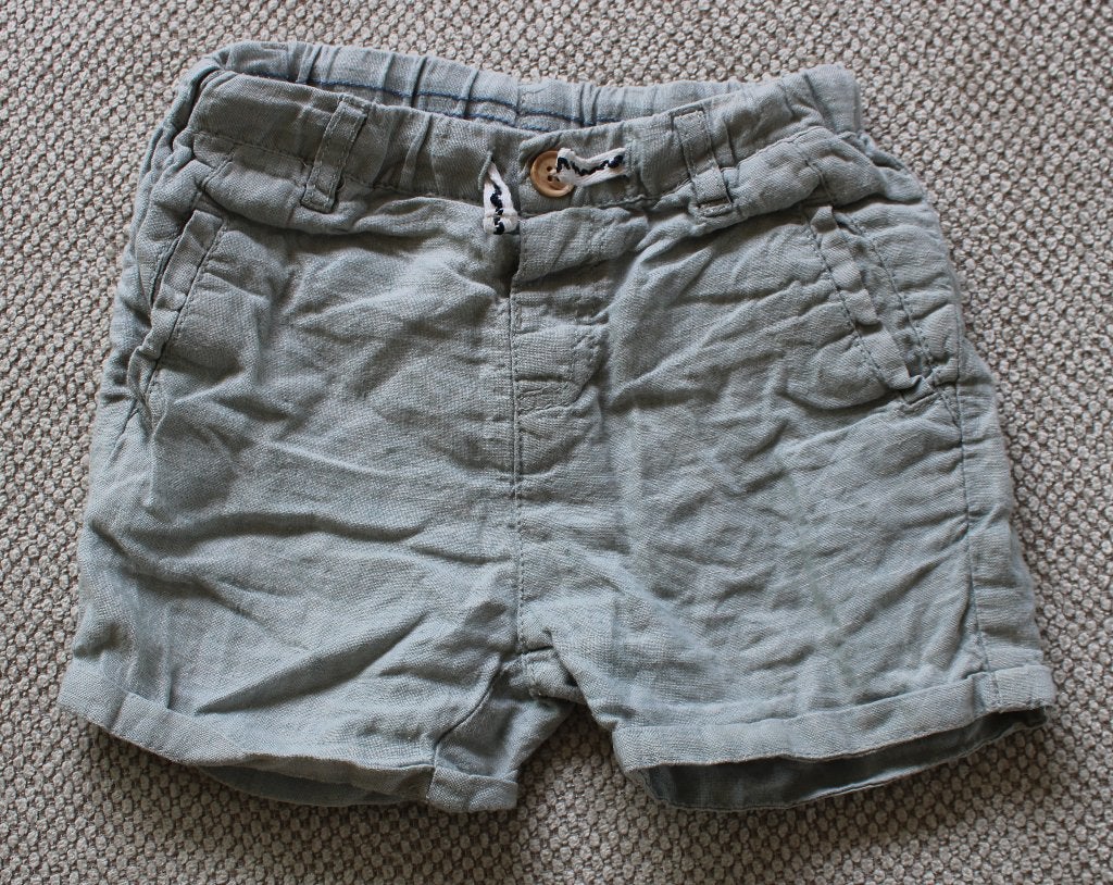 Linnen short van Zara 92, Kinderen en Baby's, Kinderkleding | Maat 92, Broek, Gebruikt, Ophalen of Verzenden, Zara