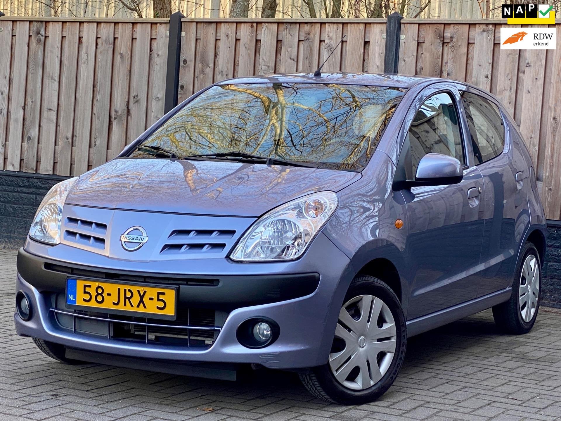 Nissan Pixo 1.0 Acenta NL Auto l Airco I APK, Voorwielaandrijving, Gebruikt, 200 kg, 4 stoelen