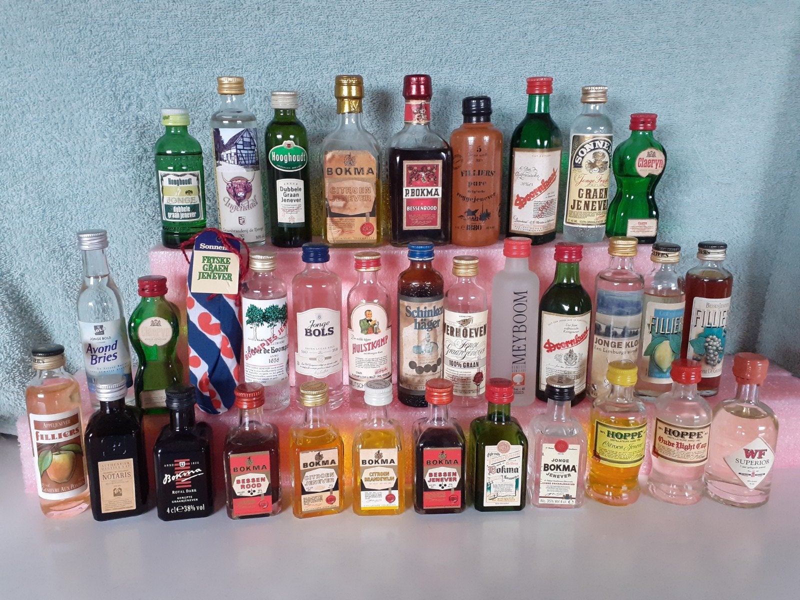Jenever - Uitgebreide Miniatuur Collectie & Zo., Verzamelen, Overige Verzamelen, Gebruikt, Ophalen of Verzenden