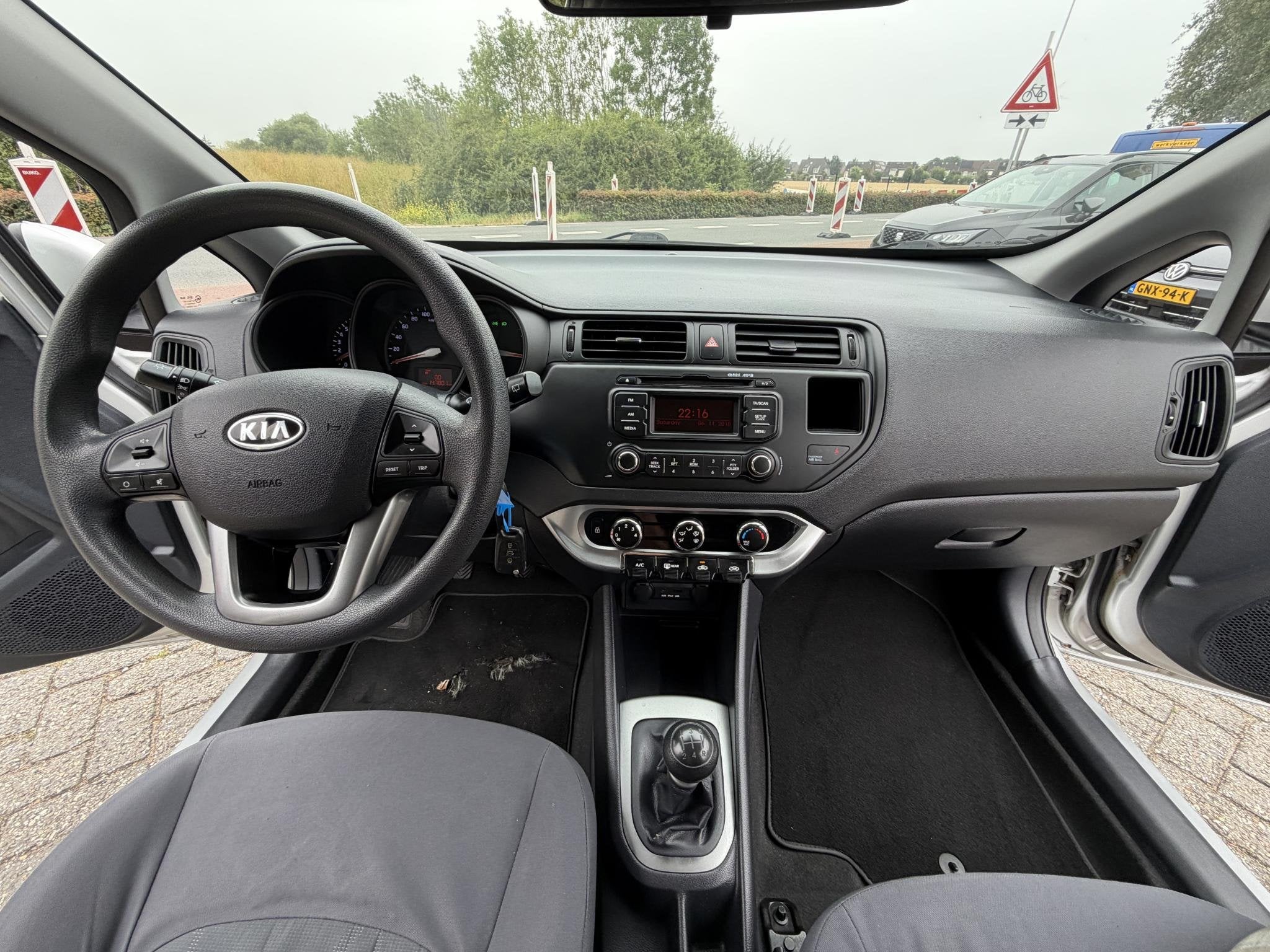 Kia Rio 1.2 CVVT Comfort Pack AIRCO | NIEUWE APK | BOVAG !, Voorwielaandrijving, Handgeschakeld, Rio, 999 kg