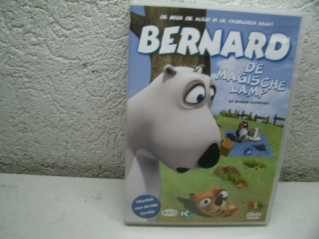 dvd 133k bernard de magische lamp, Alle leeftijden, Ophalen of Verzenden, Zo goed als nieuw