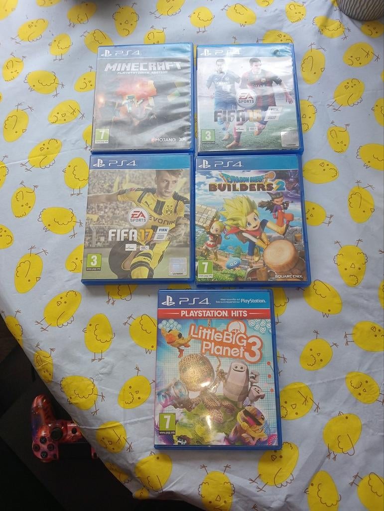 PS4 games: Minecraft, FIFA, Dragon Quest, LittleBigPlanet, Gebruikt, Overige genres, Ophalen of Verzenden, Eén computer