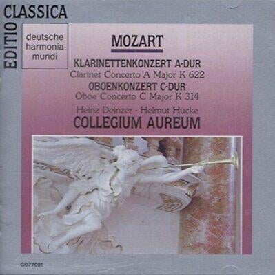 Mozart Klarinettenkonzert, KV 622, Oboenkonzert, KV 314, Ophalen of Verzenden, Classicisme, Zo goed als nieuw, Kamermuziek