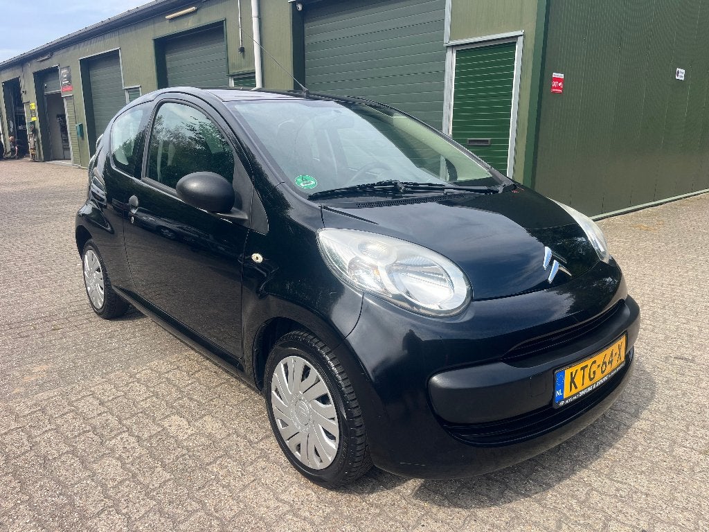 CITROEN C1 1.0 12V 3-DRS Bj 2007  Benzine nieuw APK 08/2027, Stof, Metallic lak, Zwart, C1
