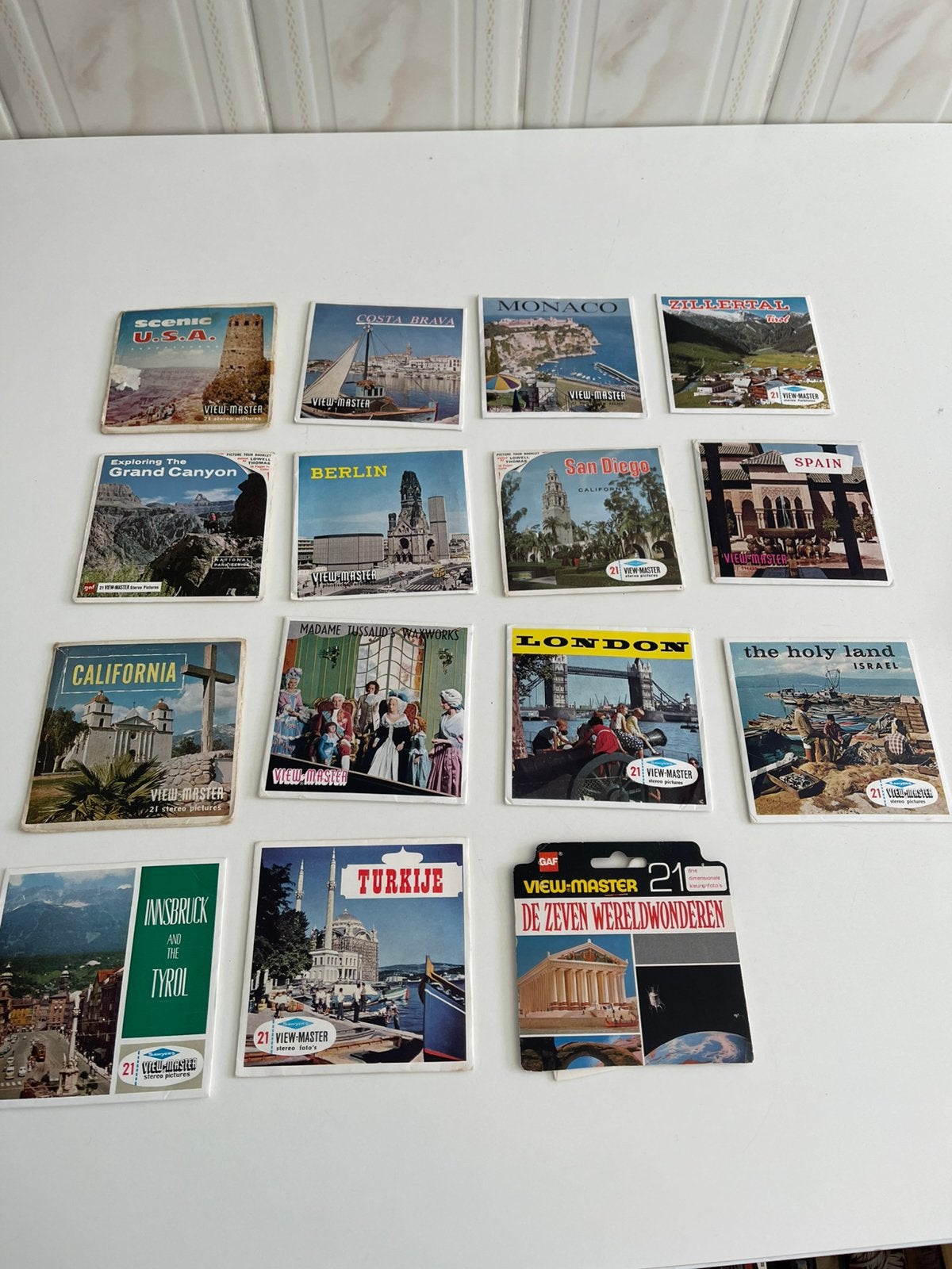 Viewmaster kaarten, Ophalen of Verzenden
