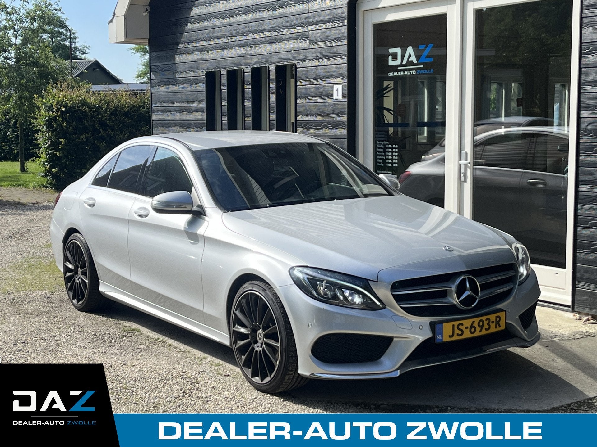Mercedes-Benz C-Klasse 200 Prestige AMG Pakket/Aut/Ecc/Leer/, Automaat, 4 cilinders, Automatische klimaatregeling, 184 pk