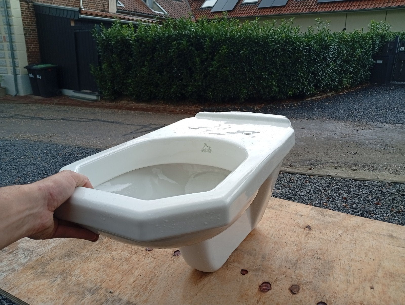Sphinx WC-pot /wandcloset met bijpassende bril (nieuw), Ophalen, Nieuw, Toilet