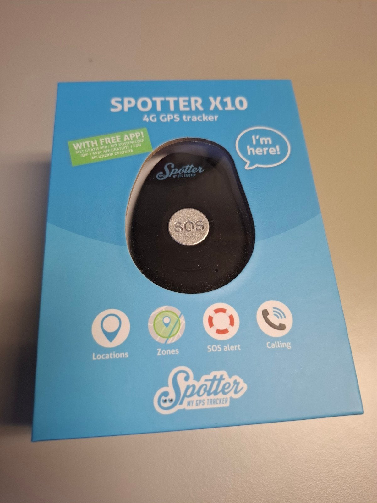 Spotter X10 4G GPS Tracker - Nieuw in doos, Ophalen of Verzenden
