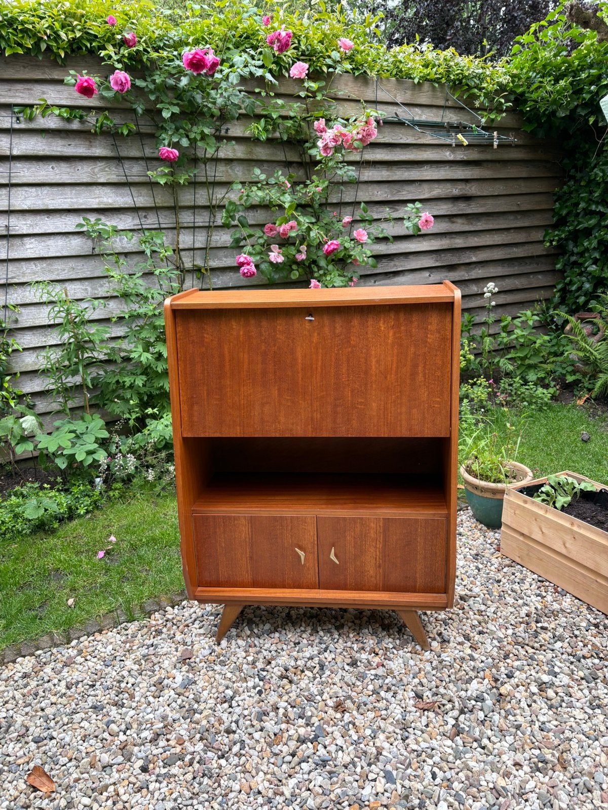 Vintage kastje, Antiek en Kunst, Antiek | Meubels | Kasten, Ophalen of Verzenden