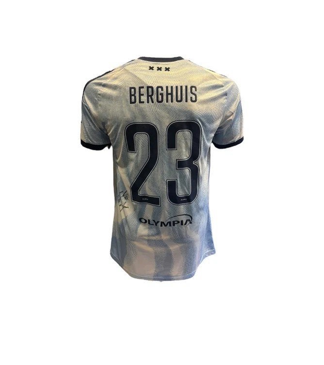 Steven Berghuis AFC Ajax 26/27 gesigneerd 3e Shirt, Soccersignings.nl, Shirt, Nieuw, Ophalen of Verzenden