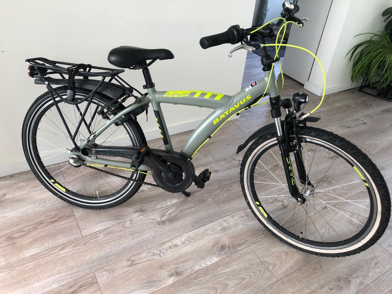 Batavus Snake 24 inch, Ophalen, Zo goed als nieuw, 24 inch, Versnellingen