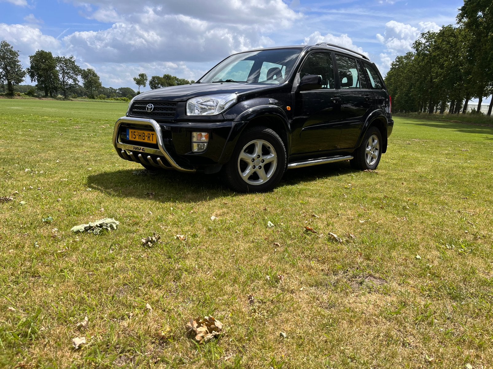 Toyota Rav4 2.0 I 5D AUT 4WD 2001 Zwart, Automaat, 1998 cc, Stof, 4 cilinders