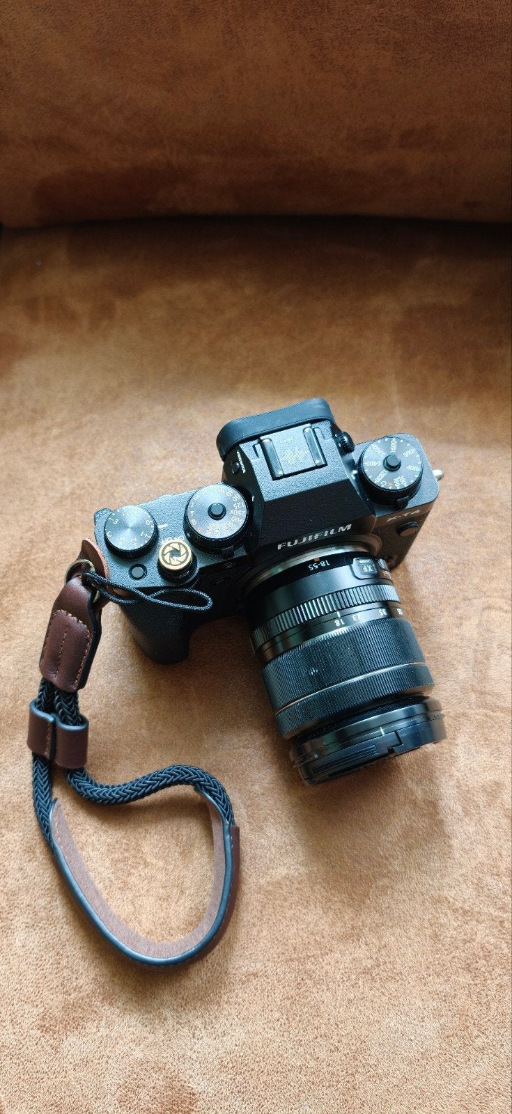 Fujifilm X-T4 Systeemcamera met XF 18-55mm lens, Ophalen, Kantelbaar/draaibaar scherm, Zo goed als nieuw, Fujifilm
