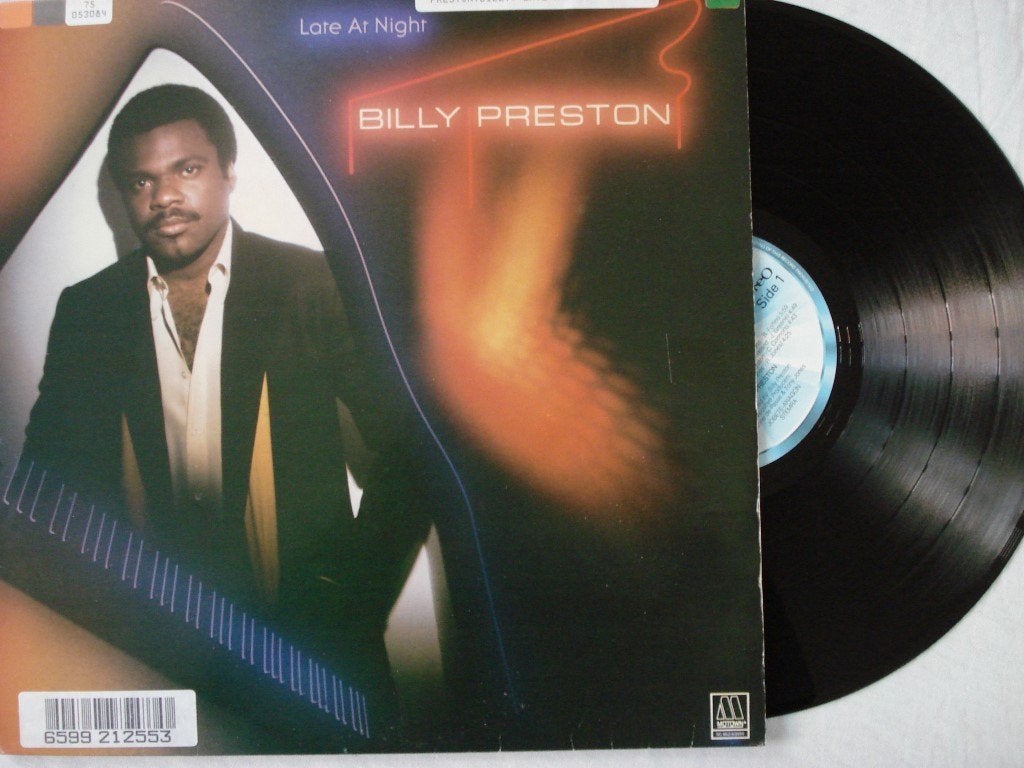 Billy Preston - Late at night, Cd's en Dvd's, LP, Gebruikt, Ophalen of Verzenden, 12 inch