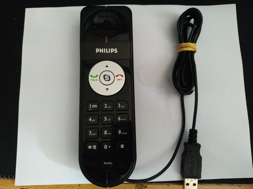 Philips VOIP 080 Skype VOIP-telefoon, Ophalen of Verzenden, Zo goed als nieuw, Telefoon