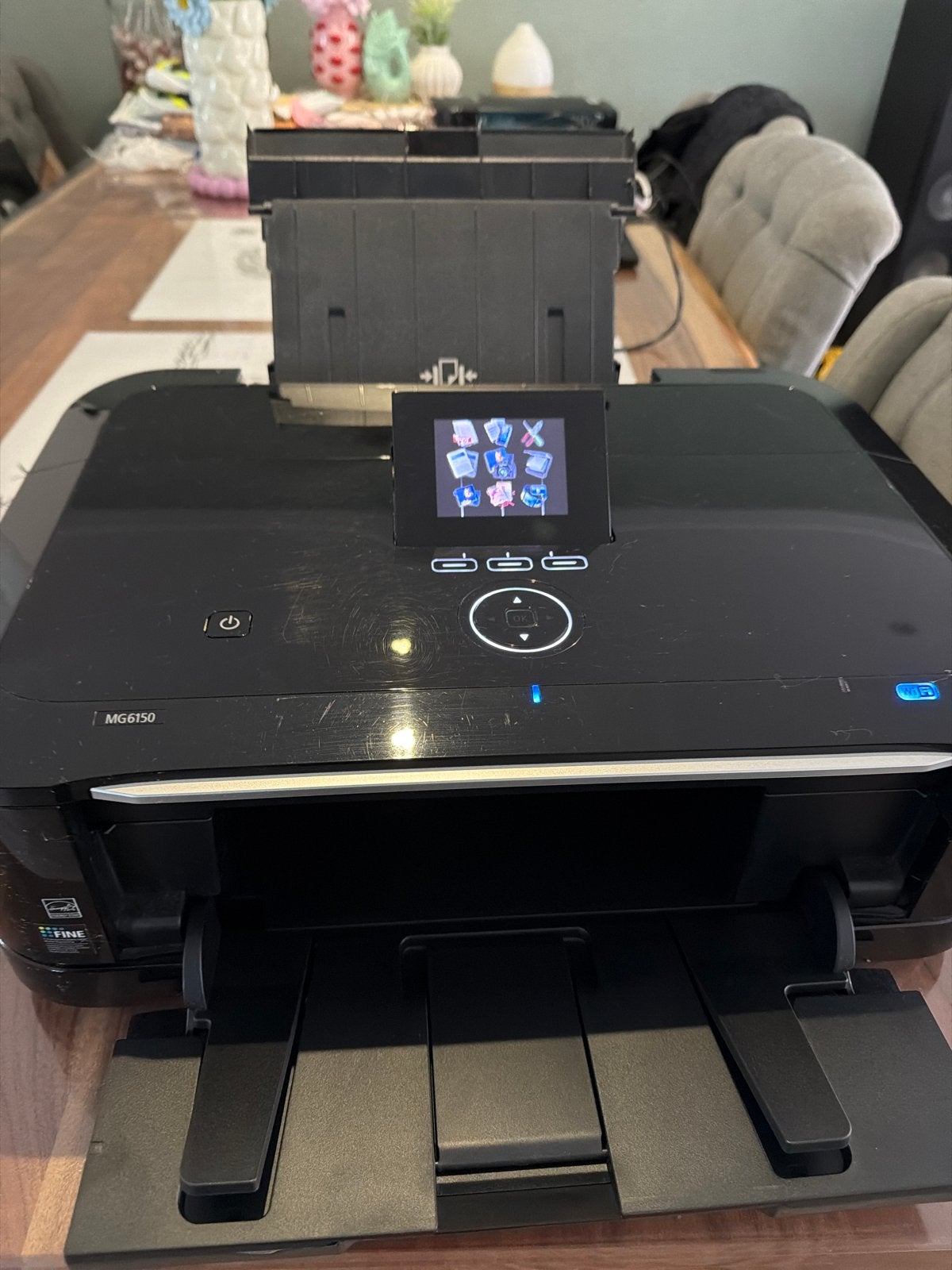 Canon Pixma MG6150 All-in-One Inkjetprinter met Wi-Fi, Computers en Software, Ophalen, Gebruikt, Inkjetprinter, All-in-one