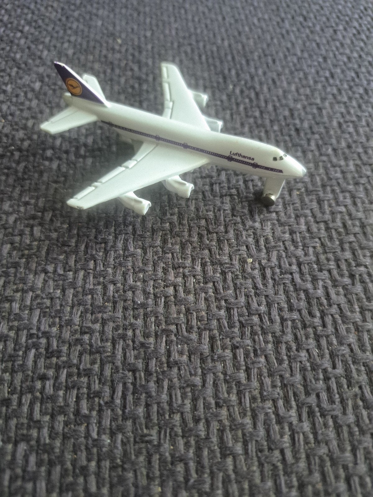 high speed model 747 lufthansa vliegtuig, Overige merken, Gebruikt, High speed, Ophalen of Verzenden