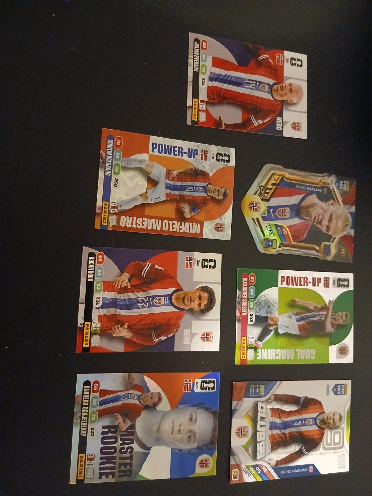 voetbalkaarten panni 365, Ophalen