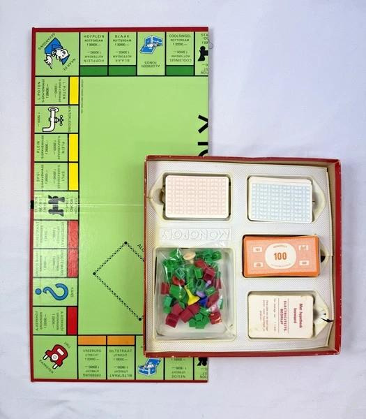 Monopoly Bordspel vintage Smeets & Schippers spel guldens, Coolsingel 104, 3011 AG Rotterdam, Netherlands, Verzenden, Parker Brothers