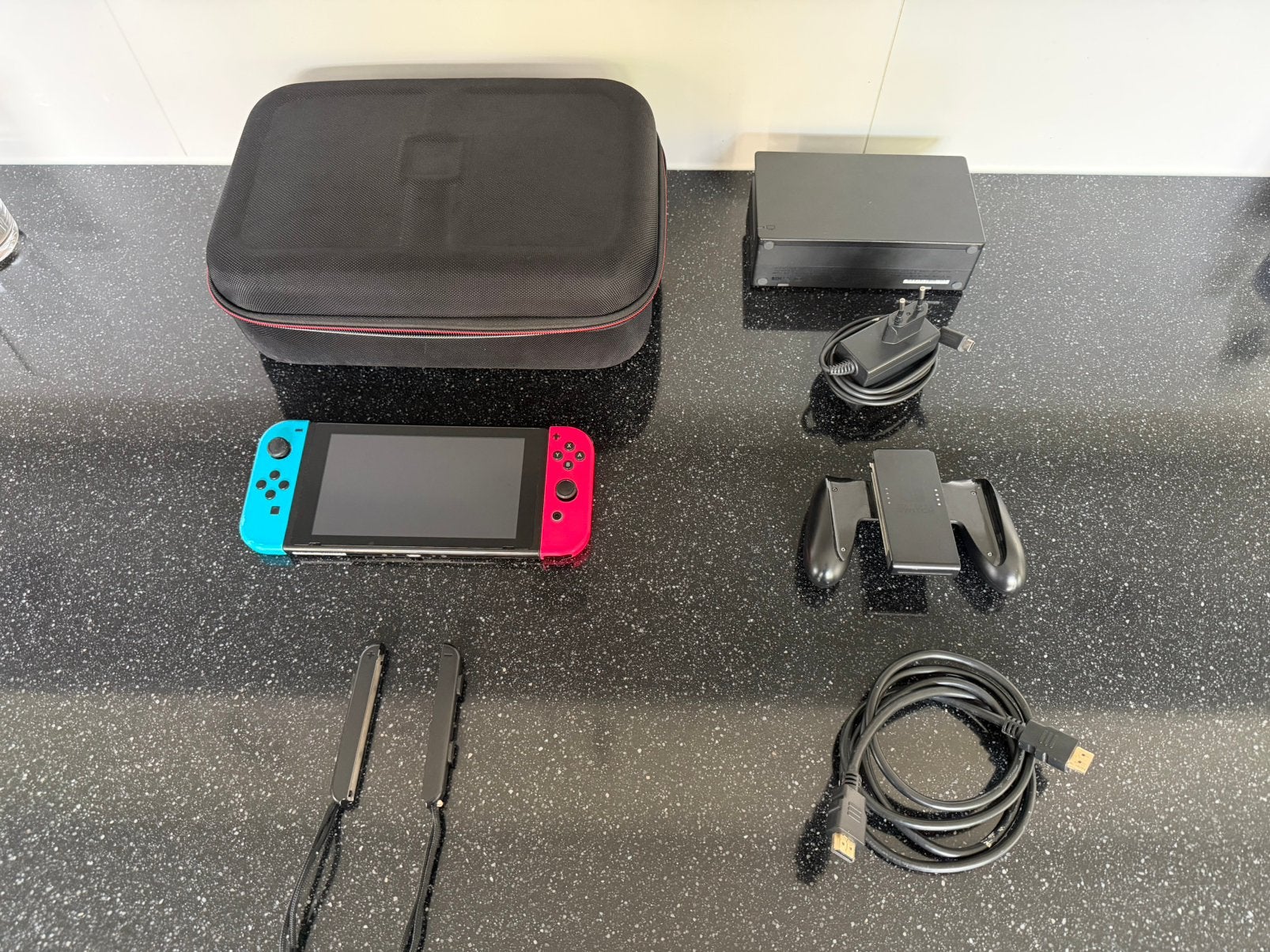 Nintendo Switch v2 | Compleet | Accessoires, Switch 2019 Upgrade, Met 2 controllers, Ophalen of Verzenden, Zo goed als nieuw