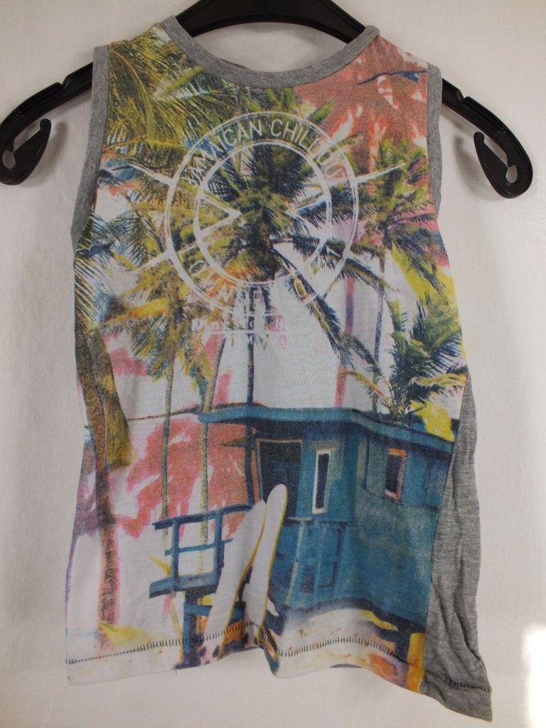 Stoere tanktop.Mt 116/122.Merk Scamps & Boys, Kinderen en Baby's, Kinderkleding | Maat 116, ., Ophalen of Verzenden, Zo goed als nieuw