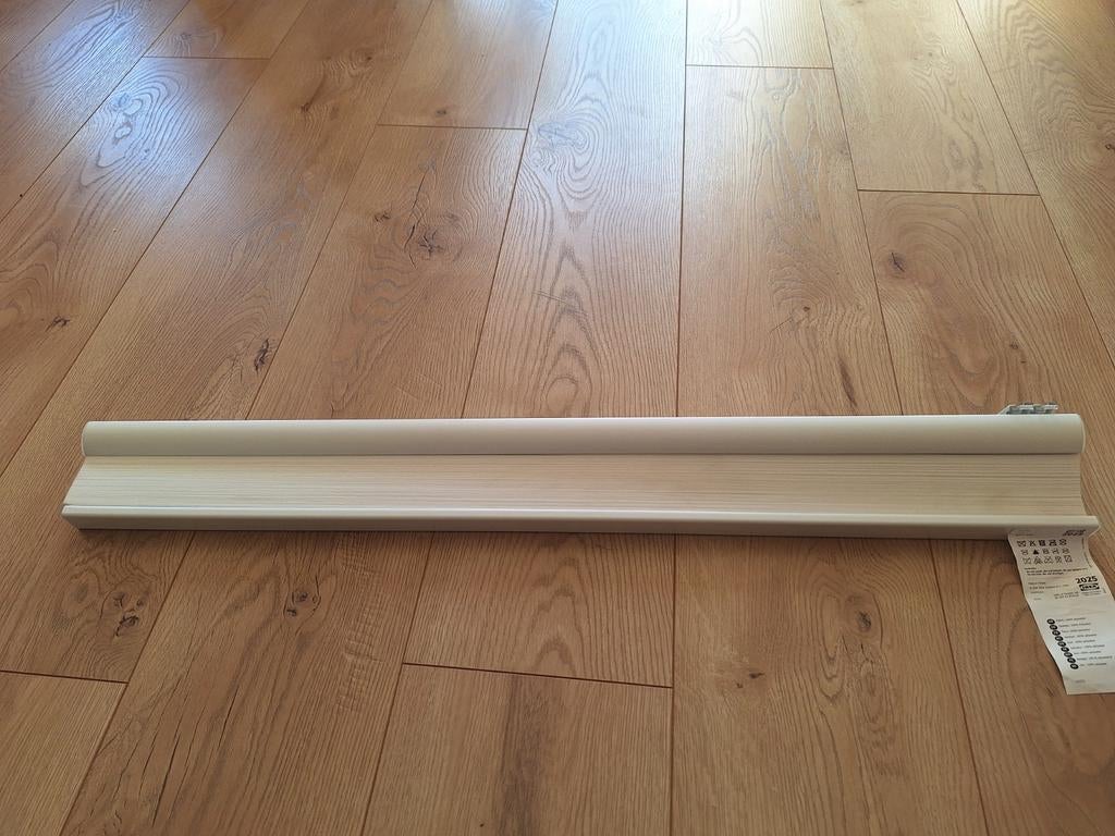 Ikea Hoppvals Plisségordijn, dubbel, wit, 80 x 210, Ophalen, Nieuw, Wit